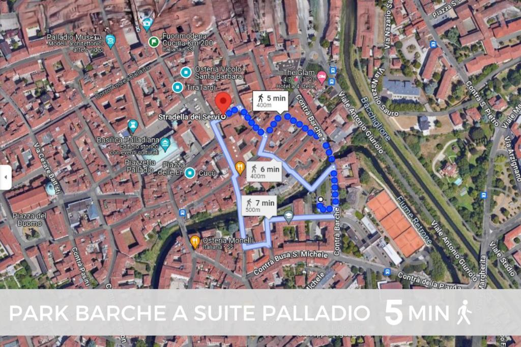 Suite Palladio Centro Vicenza A 2 Passi Da Piazza Dei Signori Check-In Veloce Exterior foto